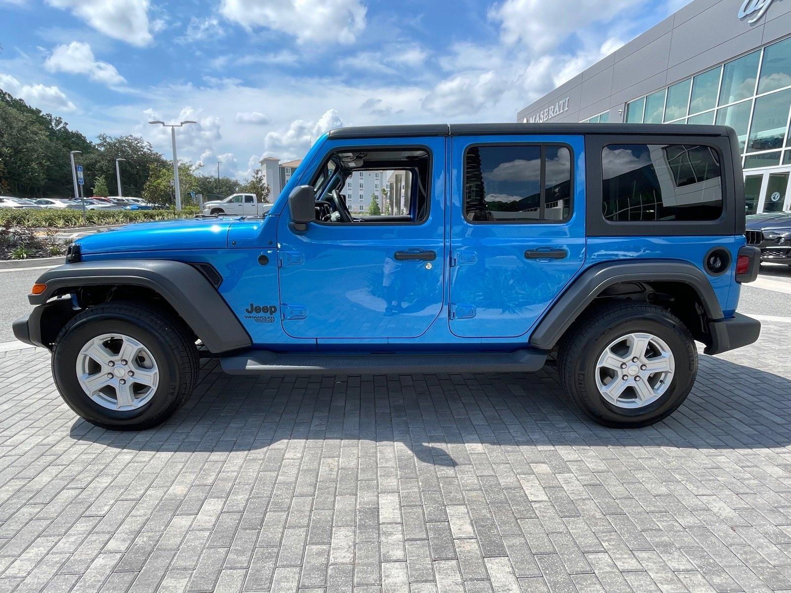 Used 2021 Jeep Wrangler Unlimited Sport S For Sale (Sold
