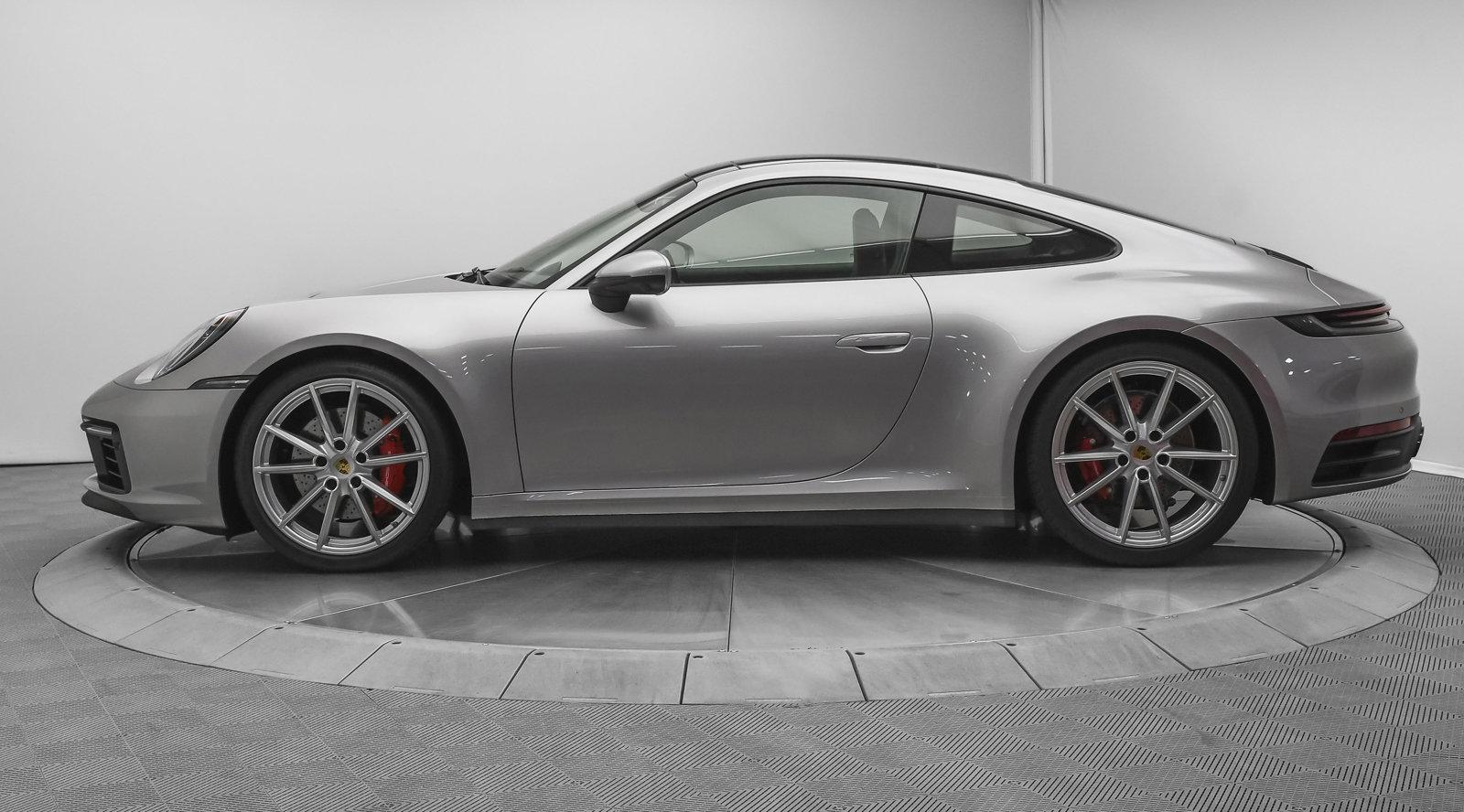 ミニカー Porsche 911 Carrera 4 GTS 2021 Silver Porsche 911 992 Carrera 4 GTS GT Silver Metal Minichamps