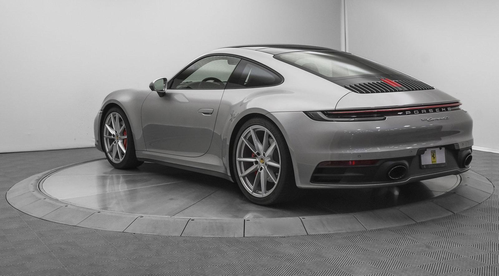 ミニカー Porsche 911 Carrera 4 GTS 2021 Silver Porsche 911 992 Carrera 4 GTS GT Silver Metal Minichamps