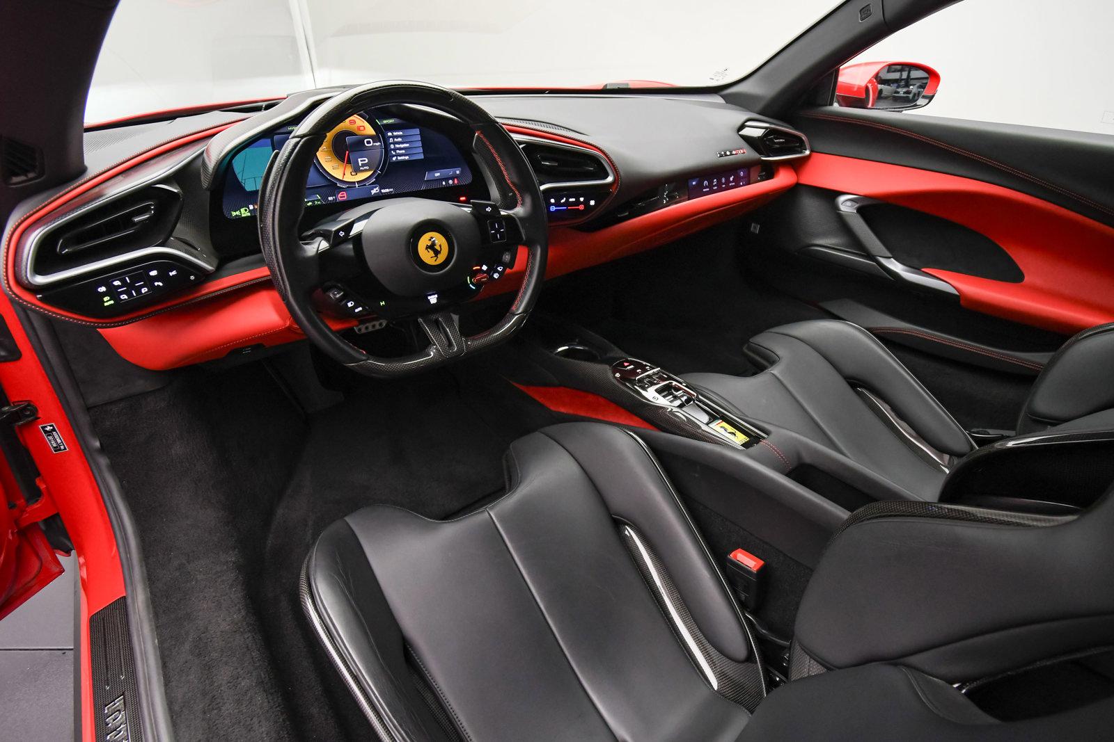Used 2022 Ferrari 296 GTB in Rosso Corsa For Sale ($343,000